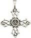 BICO AUSTRALIA JEWELRY (E59) MAGIC KNOT - LOVE CHARM PROTECTON FROM EVIL - Comes with a Generic 18 inch (to 20in) Adjustable 4mm Black Rubber Necklace.