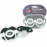 New York Jets NFL Baby Pacifiers (Set of 2)