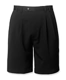 Cutter & Buck Mens Gabardine Double Pleat Shorts