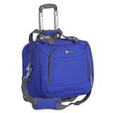 Cheapest!! Delsey Luggage Helium Fusion Light Trolley Tote, Blue, One Size Fast and Free Shipping
