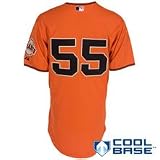 San Francisco Giants Authentic Tim Lincecum Alternate Cool Base Jersey 40