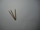 Set of 3 Cable stitch Needles Bamboo