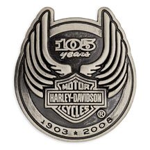Harley-Davidson� 105th Anniversary Pewter Pin-Limited Edition. 96954-08V