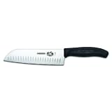 Victorinox Fibrox 7-Inch Granton Edge Santoku Knife