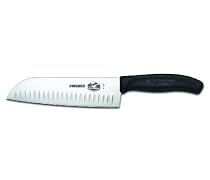 Victorinox Fibrox 7-Inch Granton Edge Santoku Knife