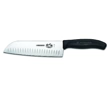 Victorinox 47529 Fibrox 7-Inch Granton Edge Santoku Knife