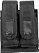 Black Law Enforcement Dual Magazine Pouch