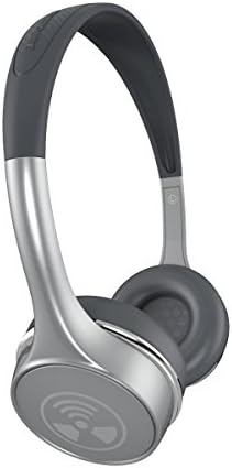 iFrogz Toxix Plus Stylish Headphones with built-in remote and microphone - Platinum
