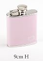 Pink Hip Flask - Personalised P0102A76