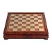 3-in-1 Camphor Wood Board with Storage for Pieces