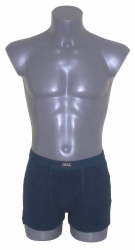 3er Pack klassische Boxershorts von Hombre in Jaquard Qualität, 100 % Baumwolle in 5 Größen