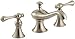 KOHLER K-16102-4A-BV Revival Widespread Lavatory Faucet, Vibrant Brushed Bronze