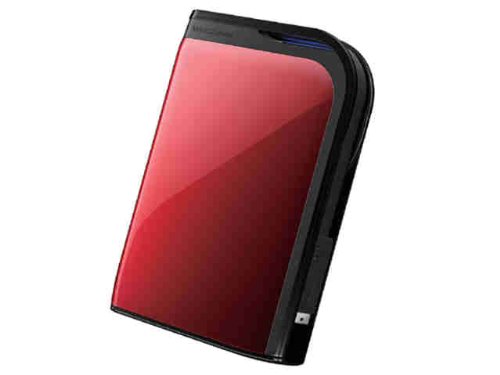 BUFFALO MiniStation Extreme 1 TB USB 3.0 Portable Hard Drive - HD-PZ1U3R Red On Sale