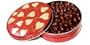 6 Inch Heart Design Tin Filled with 14 oz Sugar Free Milk Chocolate Covered Peanuts