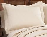 Bliss Valdosta Ivory Pillow Sham Bliss Valdosta Ivory Pillow Sham