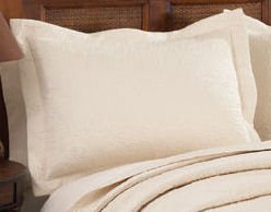 Bliss Valdosta Ivory Pillow Sham