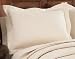 Bliss Valdosta Ivory Pillow Sham