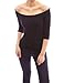 PattyBoutik Women's Off Shoulder Ruched 3/4 Sleeve Top