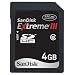 SanDisk 4 GB Extreme III SDHC Card (SDSDRX3-4096-A21, Retail Package)