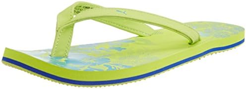 Puma Women's Flora 2 DP Spring-Capribreee-Blue-Green Flip-Flops and House Slippers - 4 UK Puma Women's Flora 2 DP Spring-Capribreee-Blue-Green Flip-Flops and House Slippers - 4 UK