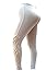 Womens Plus Size Yoga Sport Leggings Pants with Elegant Lace Made in USA 1X-2X-3X