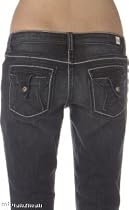 People's Liberation Women's Jeans Tanya Bootcut in Black