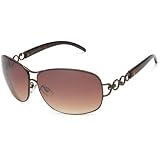 Steve Madden Womens S5108 Aviator Sunglasses
