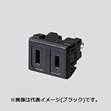 パナソニック 機器用はめ込みコンセント 極性付 15A 125V ミルキーホワイト WCF1011W