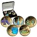 2000 24K Gold Plated Hologram State Quarters