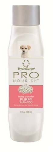 HydroSurge Pro Nourish Gentle Puppy Shampoo Baby Powder Scented 18 ounces
