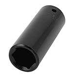 uxcell 6-ポイントディープソケット　アクスルナット　12.7mmスクエアソケット　クロムバナジウムスチール　磁気　20mm六角サイズ