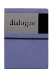 Grandluxe Viola Blue A5 Dialogue Lined Notebook, 128 Sheets, 8.3 x 5.8-Inches (312664)