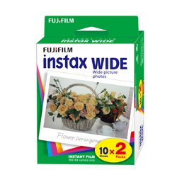 富士フイルム ワイド用カラーフィルム instax1パック(10枚入×2) INS W2