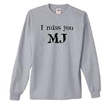 S.Horizon-I'LL MISS YOU MJ Long Sleeve T-Shirt~Heather Gray~Youth-SM