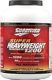 Champion Nutrition Super Heavyweight Gainer 1200 Ultra High-Density Mass Gainer, Double Vanilla Cream, 105.6-Ounce Jar