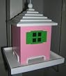 Pink Bermuda Breezes Birdfeeder