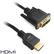 HDMI Male to DVI-D Male Cable HDTV PS3 LCD Plasma Computer - 10 Feet