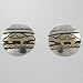 Sterling Silver and 12 Kt. Gold Turtle Earrings by Thomas Singer, #10296
