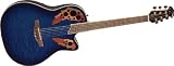 Ovation CC44 Celebrity Deluxe Mid-Depth C/A Acoustic-Electric Guitar - Spalted Maple