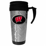 NCAA Wisconsin Badgers Steel Travel Mug