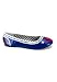 Sail With These Sailor Flats With Anchor And Star Stitched On Front And Side.