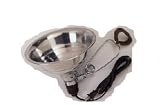Alert Stamping 5-1/2-Inch 60 Watt Aluminum Shade Clamp Lamp Light