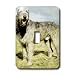 Dogs Irish Wolfhound - Irish Wolfhound - Light Switch Covers - single toggle switch