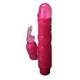 Trinity Vibes Pink Waterproof Rabbit Vibrator