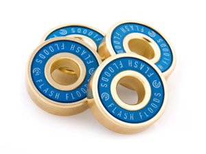 River Flash Flood Bearings (4 Pack) ABEC 7 with 2 wheels spacers