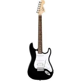 Squier� by Fender� Affinity Stratocaster� HSS Rosewood, Black