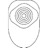ConvaTec ® ActiveLife ® One-Piece Closed-End Pouch with Skin Barrier - Cut- To- Fit - 3/4" to 2 1/2" Transparent Box of 60 - SQB413141SQB413147_bx
