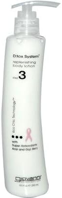 GIOVANNI HAIR CARE PRODUCTS D:TOX SYSTEM,BDY LOTN #3, 8.5 FZ