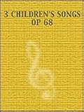 3 Children's Songs Op68 Voice/piano Rus/eng
