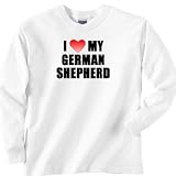 I Love My German Shepherd Sweatshirt